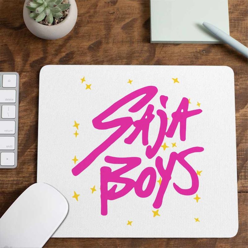 PC, gaming si accesorii - Periferice PC - Mousepad - Mousepad Huntrix Saja Boys Kpop CoolTrend, 21x19cm - Infinity.ro