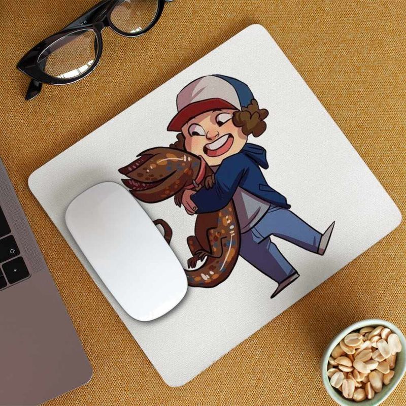 PC, gaming si accesorii - Periferice PC - Mousepad - Mousepad Stranger Things David Henderson Demogorgon Chibi CoolTrend, 21x19cm - Infinity.ro