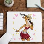 PC, gaming si accesorii - Periferice PC - Mousepad - Mousepad Zootopia Gazelle Cantareata Zootropolis Star Vedeta CoolTrend, 21x19cm - Infinity.ro