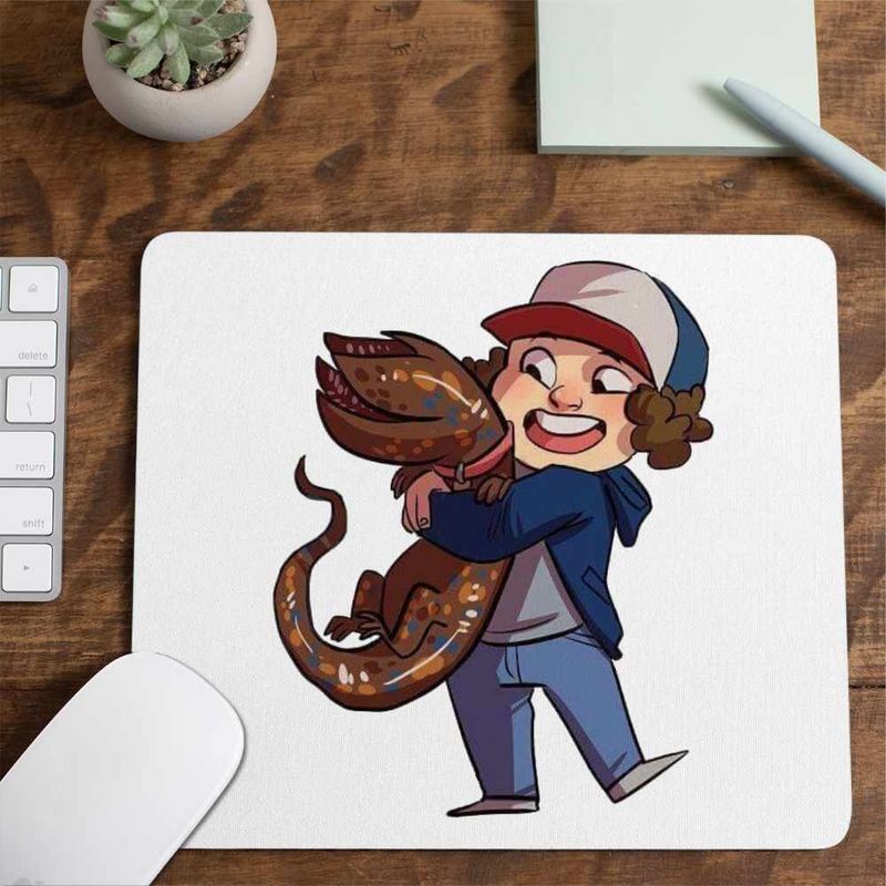 PC, gaming si accesorii - Periferice PC - Mousepad - Mousepad Stranger Things David Henderson Demogorgon Chibi CoolTrend, 21x19cm - Infinity.ro