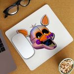 PC, gaming si accesorii - Periferice PC - Mousepad - Mousepad Fnaf Funtime Foxy Five Nights at Freddy Horror Halloween CoolTrend, 21x19cm - Infinity.ro