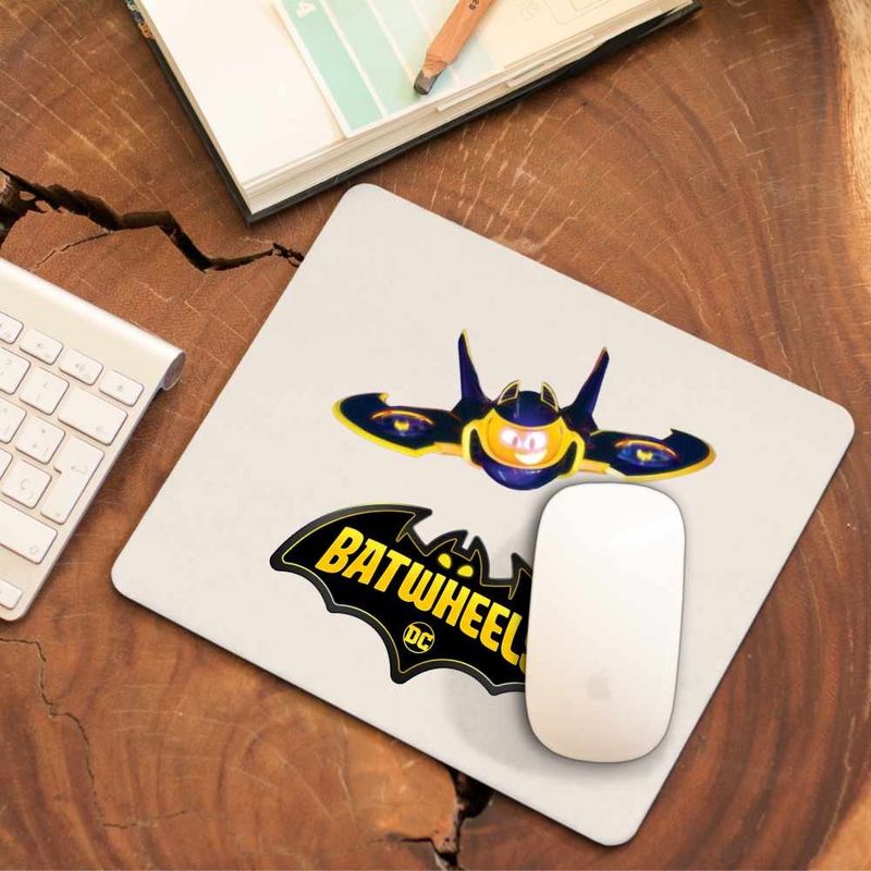 PC, gaming si accesorii - Periferice PC - Mousepad - Mousepad Batwheels Batwing Batroti Jet Batman, CoolTrend, 21x19cm - Infinity.ro
