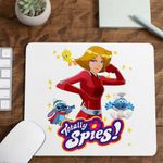 PC, gaming si accesorii - Periferice PC - Mousepad - Mousepad Spioanele Clover Totally Spies CoolTrend, 21x19cm - Infinity.ro