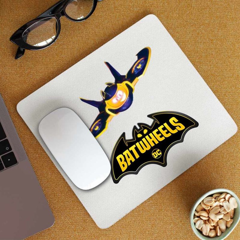 PC, gaming si accesorii - Periferice PC - Mousepad - Mousepad Batwheels Batwing Batroti Jet Batman, CoolTrend, 21x19cm - Infinity.ro