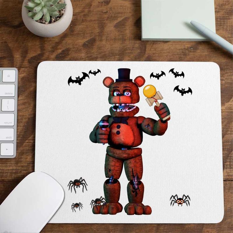 PC, gaming si accesorii - Periferice PC - Mousepad - Mousepad Fnaf Freddy Kendama Five Nights at Freddy Horror Halloween CoolTrend, 21x19cm - Infinity.ro