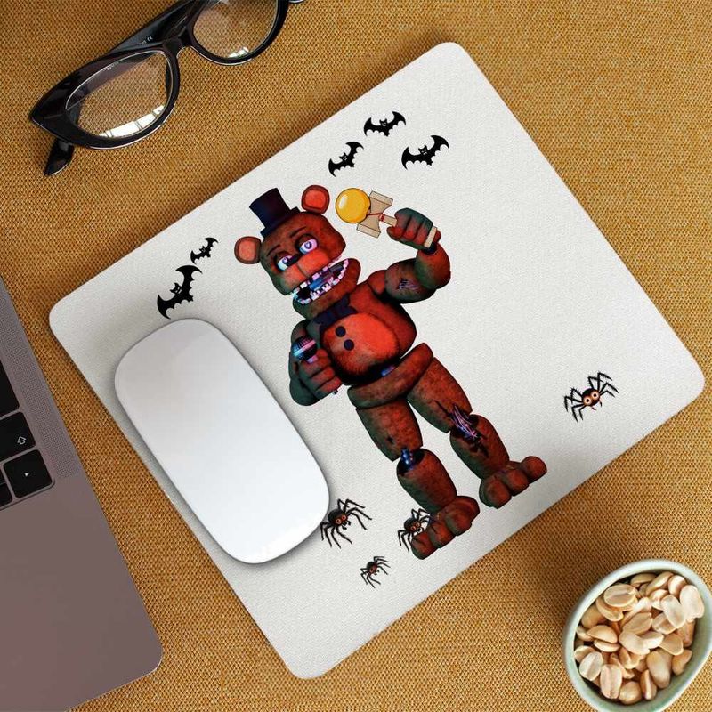 PC, gaming si accesorii - Periferice PC - Mousepad - Mousepad Fnaf Freddy Kendama Five Nights at Freddy Horror Halloween CoolTrend, 21x19cm - Infinity.ro