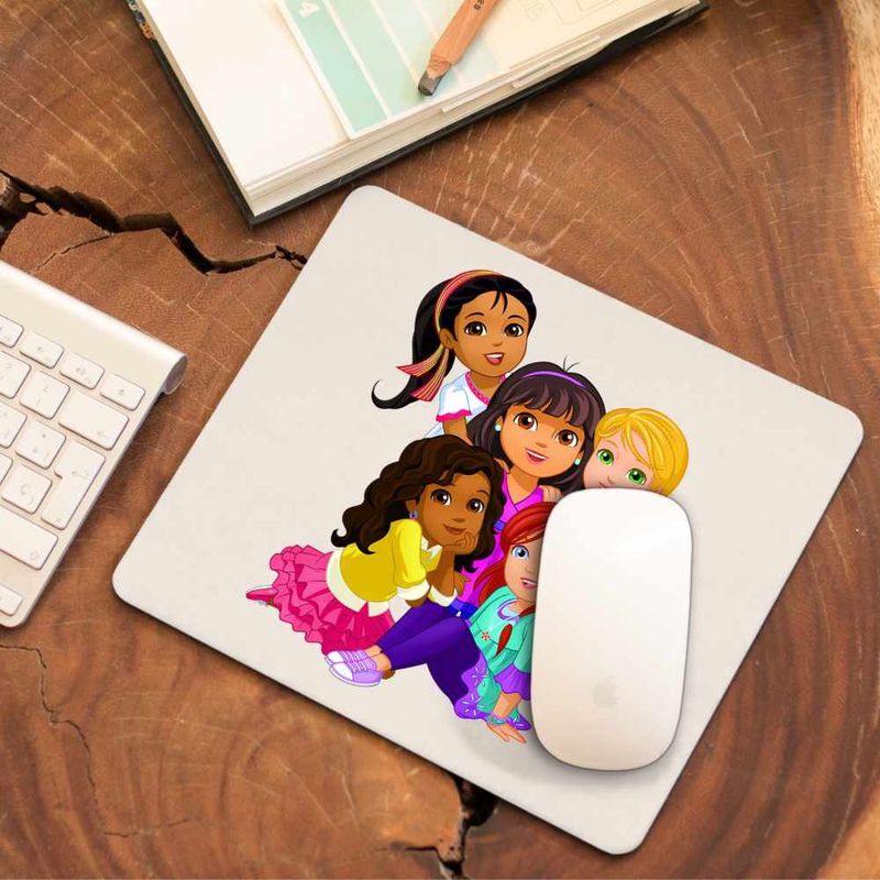 PC, gaming si accesorii - Periferice PC - Mousepad - Mousepad Dora Exploratoarea Prietenie, CoolTrend, 21x19cm - Infinity.ro