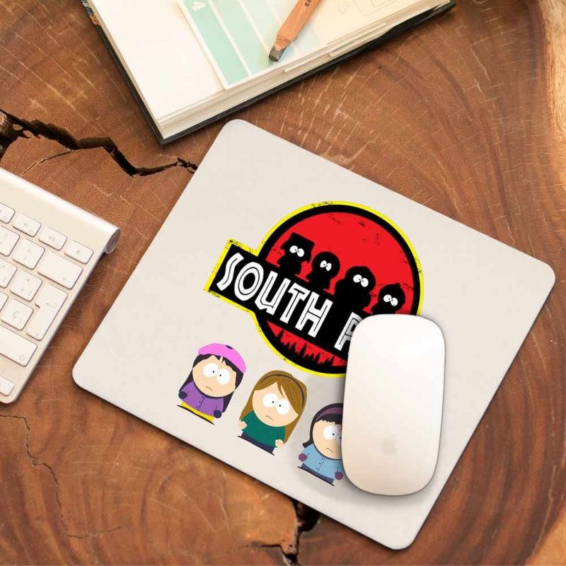 PC, gaming si accesorii - Periferice PC - Mousepad - Mousepad South Park Jurassic Dinozauri T-Rex, CoolTrend, 21x19cm - Infinity.ro