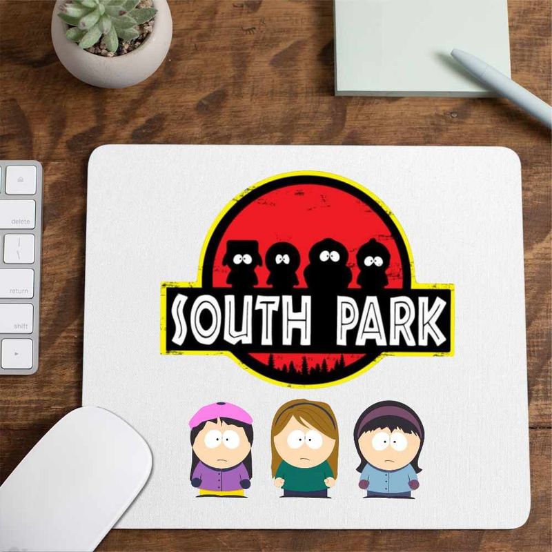 PC, gaming si accesorii - Periferice PC - Mousepad - Mousepad South Park Jurassic Dinozauri T-Rex, CoolTrend, 21x19cm - Infinity.ro