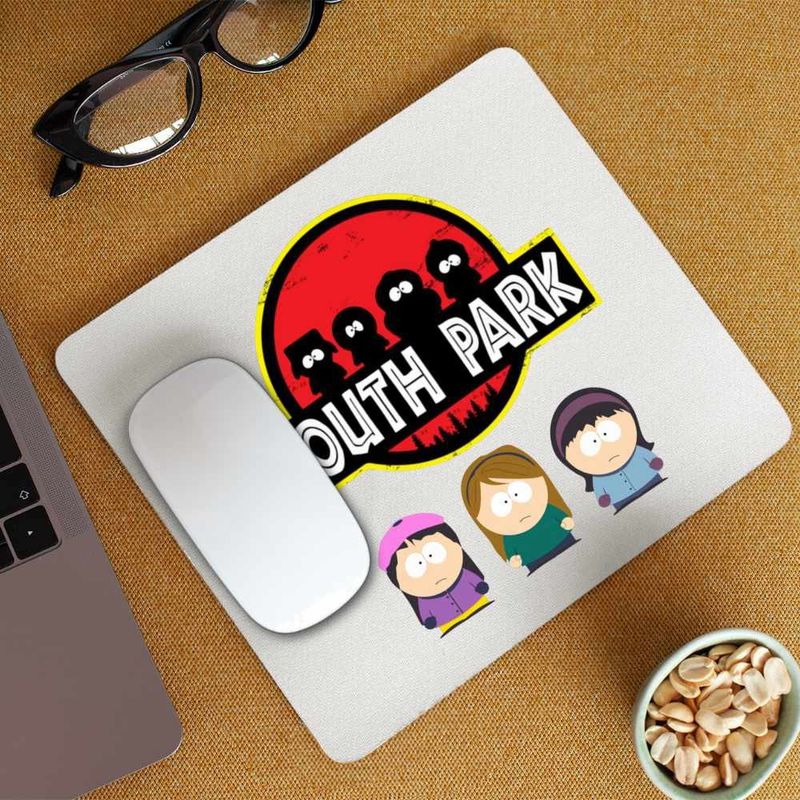 PC, gaming si accesorii - Periferice PC - Mousepad - Mousepad South Park Jurassic Dinozauri T-Rex, CoolTrend, 21x19cm - Infinity.ro