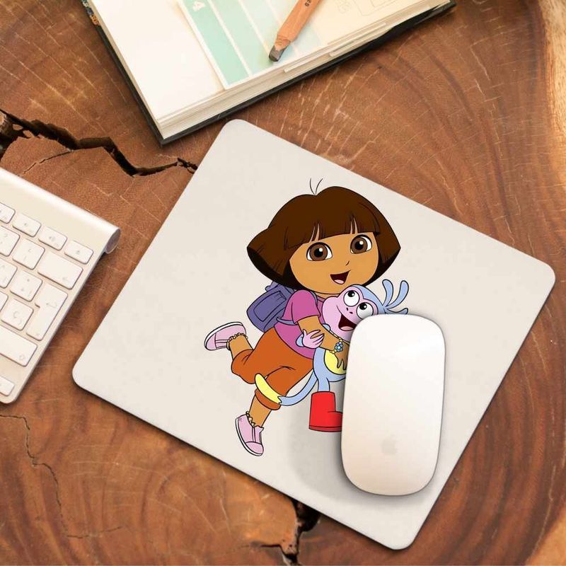 PC, gaming si accesorii - Periferice PC - Mousepad - Mousepad Dora Exploratoarea Explorere, CoolTrend, 21x19cm - Infinity.ro