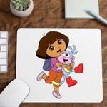 PC, gaming si accesorii - Periferice PC - Mousepad - Mousepad Dora Exploratoarea Explorere, CoolTrend, 21x19cm - Infinity.ro