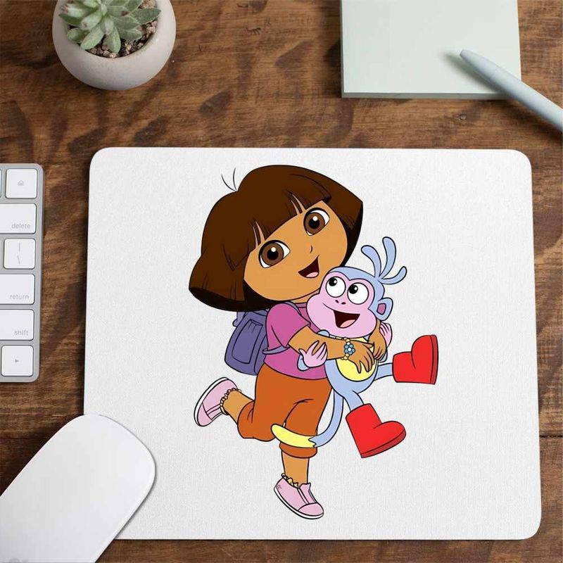 PC, gaming si accesorii - Periferice PC - Mousepad - Mousepad Dora Exploratoarea Explorere, CoolTrend, 21x19cm - Infinity.ro