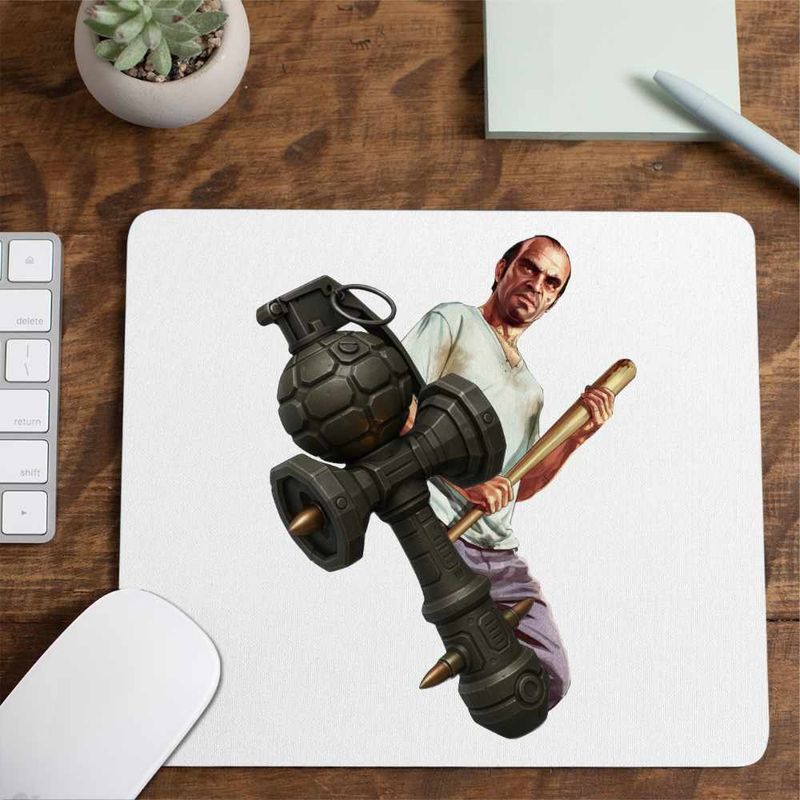 PC, gaming si accesorii - Periferice PC - Mousepad - Mousepad Kendama GTA Trevor Grenada CoolTrend, 21x19cm - Infinity.ro
