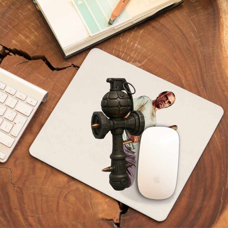 PC, gaming si accesorii - Periferice PC - Mousepad - Mousepad Kendama GTA Trevor Grenada CoolTrend, 21x19cm - Infinity.ro
