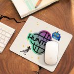 PC, gaming si accesorii - Periferice PC - Mousepad - Mousepad Huntrix Simbol Kpop Demon Hunters CoolTrend, 21x19cm - Infinity.ro
