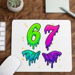 PC, gaming si accesorii - Periferice PC - Mousepad - Mousepad Six Seven Meme 67 CoolTrend, 21x19cm - Infinity.ro