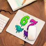 PC, gaming si accesorii - Periferice PC - Mousepad - Mousepad Six Seven Meme 67 CoolTrend, 21x19cm - Infinity.ro