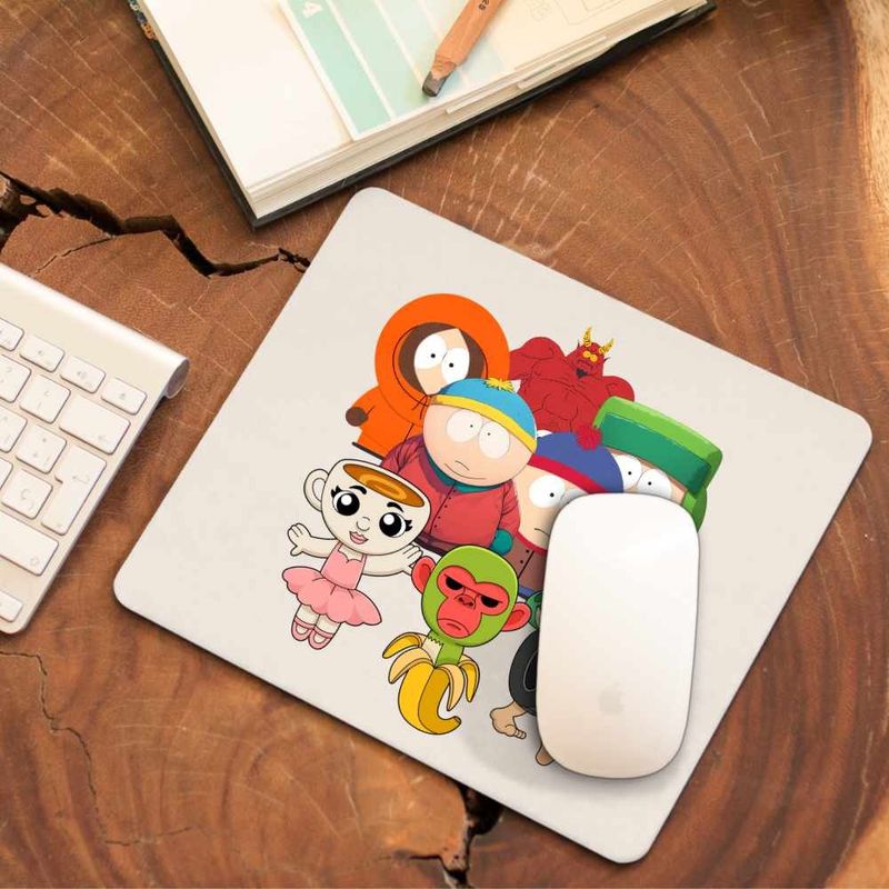 PC, gaming si accesorii - Periferice PC - Mousepad - Mousepad South Park Brainrot Capucina Bananini Ambalabu Italian, CoolTrend, 21x19cm - Infinity.ro