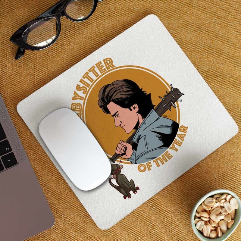 PC, gaming si accesorii - Periferice PC - Mousepad - Mousepad Stranger Things Steve Babysitter Dadaca CoolTrend, 21x19cm - Infinity.ro