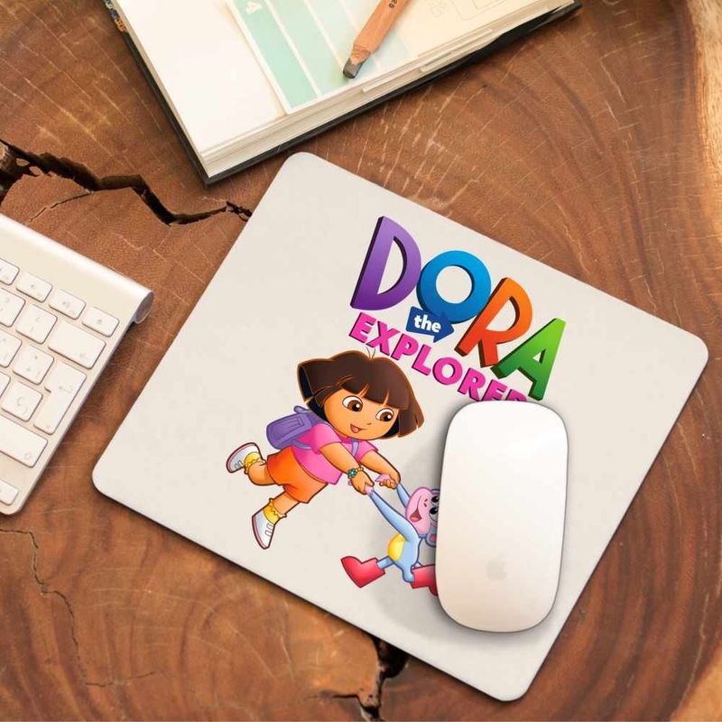 PC, gaming si accesorii - Periferice PC - Mousepad - Mousepad Dora Exploratoarea Boots Maimuta Dans Explorer, CoolTrend, 21x19cm - Infinity.ro