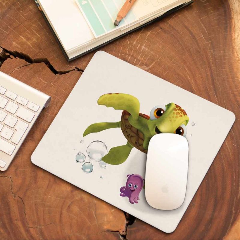 PC, gaming si accesorii - Periferice PC - Mousepad - Mousepad Finding Nemo Broasca Testoasa Squirt Ocean Viata Marina CoolTrend, 21x19cm - Infinity.ro
