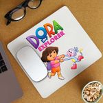 PC, gaming si accesorii - Periferice PC - Mousepad - Mousepad Dora Exploratoarea Boots Maimuta Dans Explorer, CoolTrend, 21x19cm - Infinity.ro