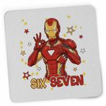 PC, gaming si accesorii - Periferice PC - Mousepad - Mousepad Six Seven Iron Man 67 Marvel Superhero CoolTrend, 21x19cm - Infinity.ro