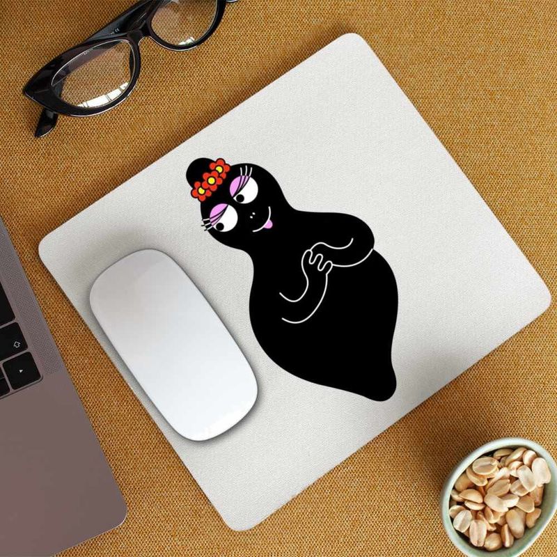 PC, gaming si accesorii - Periferice PC - Mousepad - Mousepad Barbamama Barbapapa, CoolTrend, 21x19cm - Infinity.ro