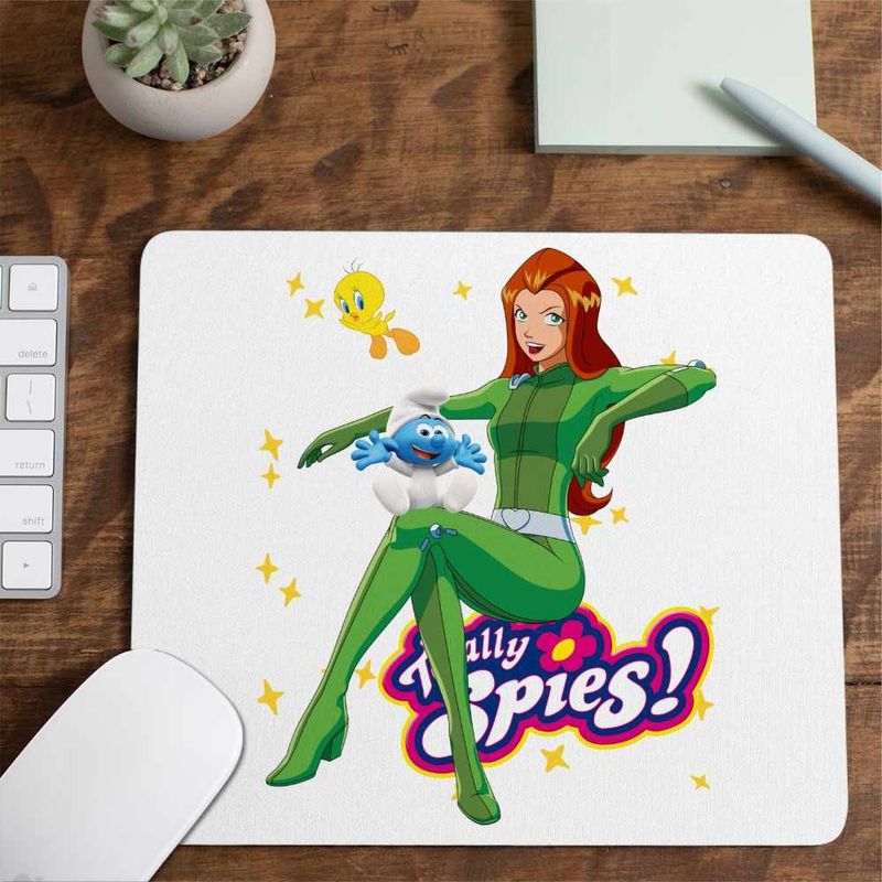 PC, gaming si accesorii - Periferice PC - Mousepad - Mousepad Spioanele Sam Totally Spies CoolTrend, 21x19cm - Infinity.ro