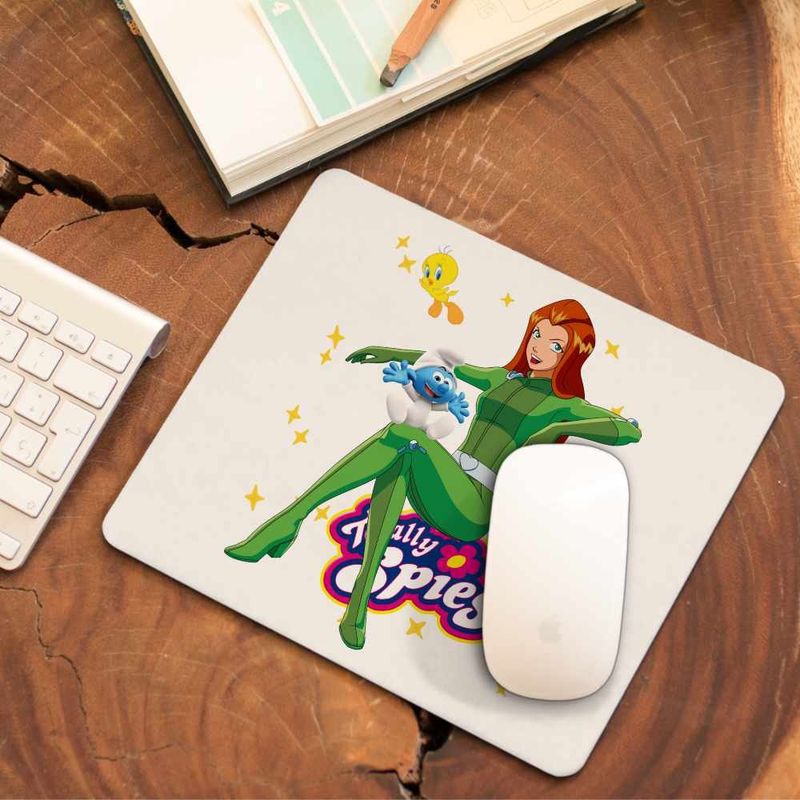 PC, gaming si accesorii - Periferice PC - Mousepad - Mousepad Spioanele Sam Totally Spies CoolTrend, 21x19cm - Infinity.ro