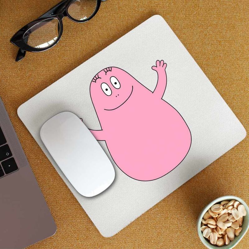 PC, gaming si accesorii - Periferice PC - Mousepad - Mousepad Barbapapa Desene Animate, CoolTrend, 21x19cm - Infinity.ro
