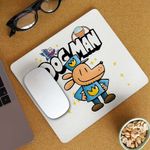 PC, gaming si accesorii - Periferice PC - Mousepad - Mousepad Dog Man Captain Underpants Dav Pilkey Dogman CoolTrend, 21x19cm - Infinity.ro