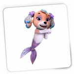 PC, gaming si accesorii - Periferice PC - Mousepad - Mousepad Paw Patrol Merpups Coral Patrula Catelusilor Catei Sirena, CoolTrend, 21x19cm - Infinity.ro