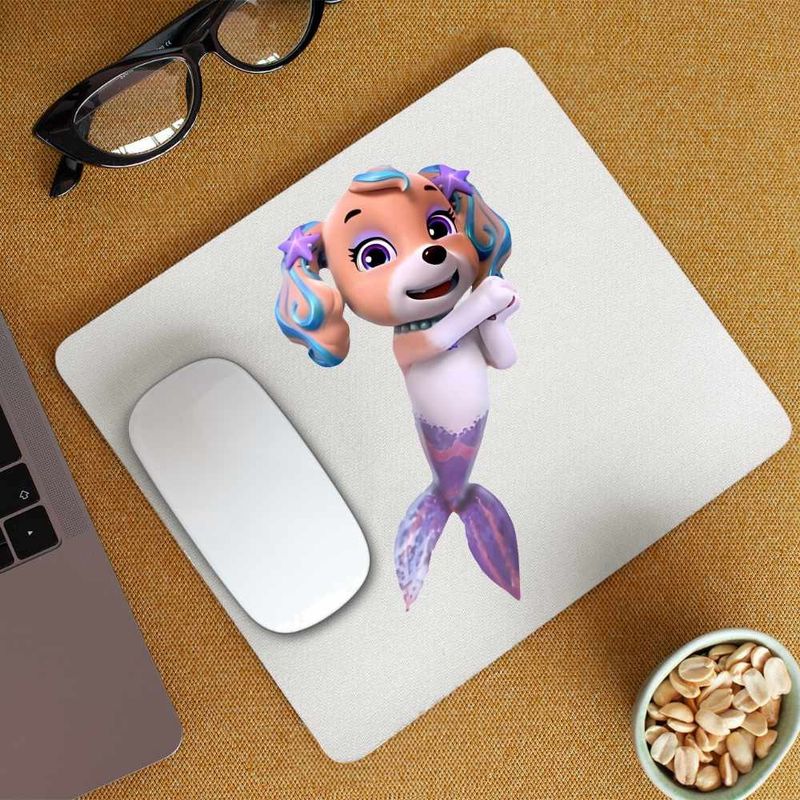PC, gaming si accesorii - Periferice PC - Mousepad - Mousepad Paw Patrol Merpups Coral Patrula Catelusilor Catei Sirena, CoolTrend, 21x19cm - Infinity.ro