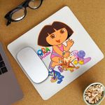 PC, gaming si accesorii - Periferice PC - Mousepad - Mousepad Dora Explorer Broscuta Greier Melc Nisip, CoolTrend, 21x19cm - Infinity.ro