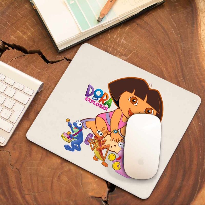 PC, gaming si accesorii - Periferice PC - Mousepad - Mousepad Dora Explorer Broscuta Greier Melc Nisip, CoolTrend, 21x19cm - Infinity.ro