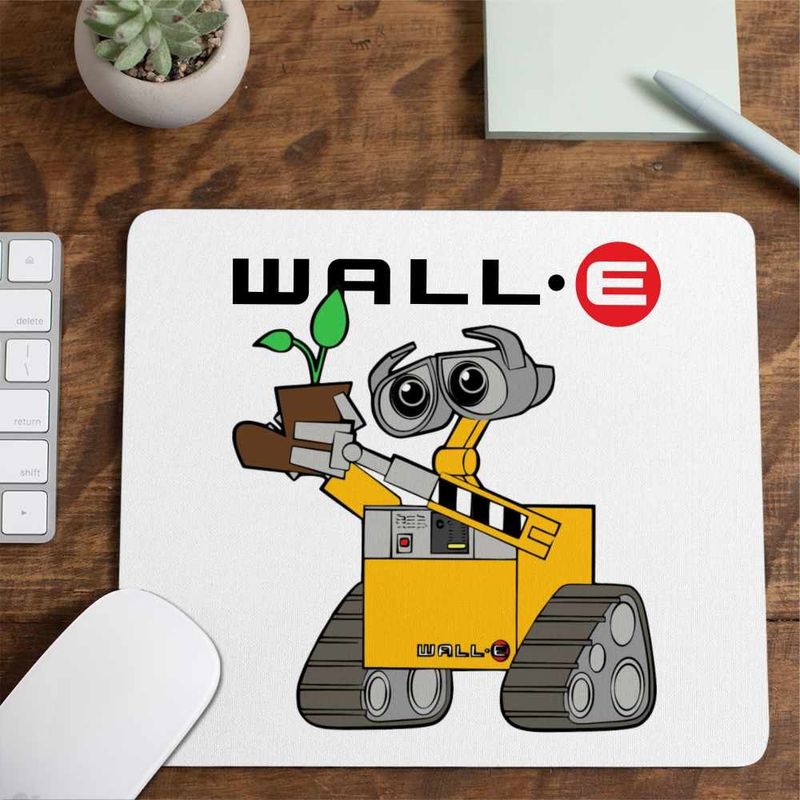 PC, gaming si accesorii - Periferice PC - Mousepad - Mousepad Wall-E Planta Papuc Bocanc Cartoon Desene Animate CoolTrend, 21x19cm - Infinity.ro