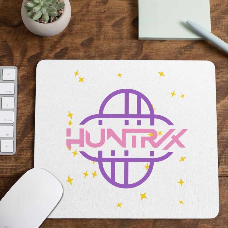 PC, gaming si accesorii - Periferice PC - Mousepad - Mousepad Huntrix Kpop Logo CoolTrend, 21x19cm - Infinity.ro