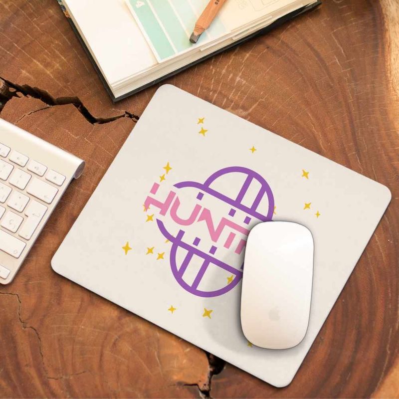 PC, gaming si accesorii - Periferice PC - Mousepad - Mousepad Huntrix Kpop Logo CoolTrend, 21x19cm - Infinity.ro