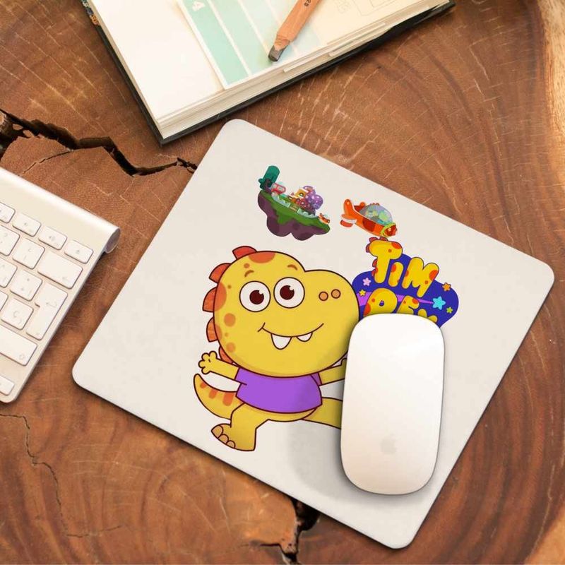 PC, gaming si accesorii - Periferice PC - Mousepad - Mousepad Tim Rex in Space Astronauti, CoolTrend, 21x19cm - Infinity.ro