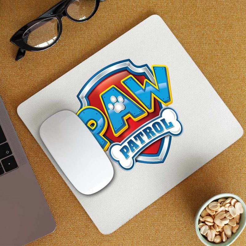 PC, gaming si accesorii - Periferice PC - Mousepad - Mousepad Paw Patrol Emblema Patrula Catelusilor, CoolTrend, 21x19cm - Infinity.ro