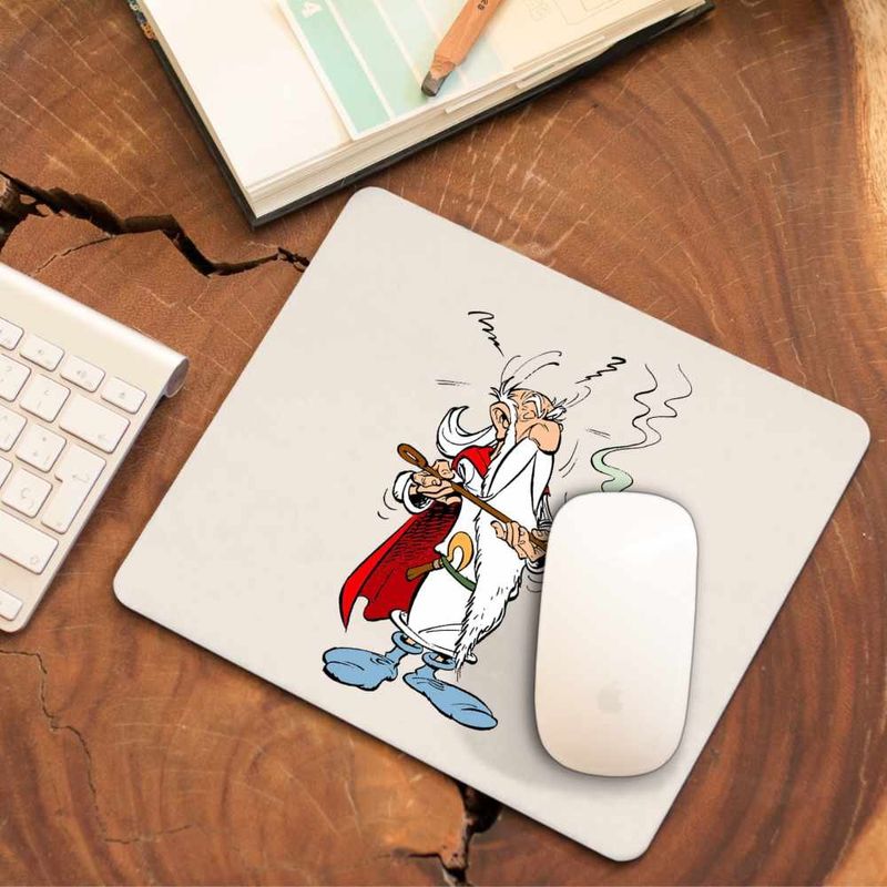 PC, gaming si accesorii - Periferice PC - Mousepad - Mousepad Getafix Asterix Obelix Cleopatra, CoolTrend, 21x19cm - Infinity.ro