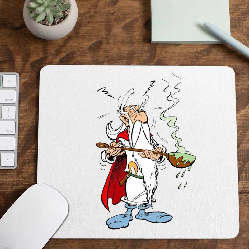 PC, gaming si accesorii - Periferice PC - Mousepad - Mousepad Getafix Asterix Obelix Cleopatra, CoolTrend, 21x19cm - Infinity.ro