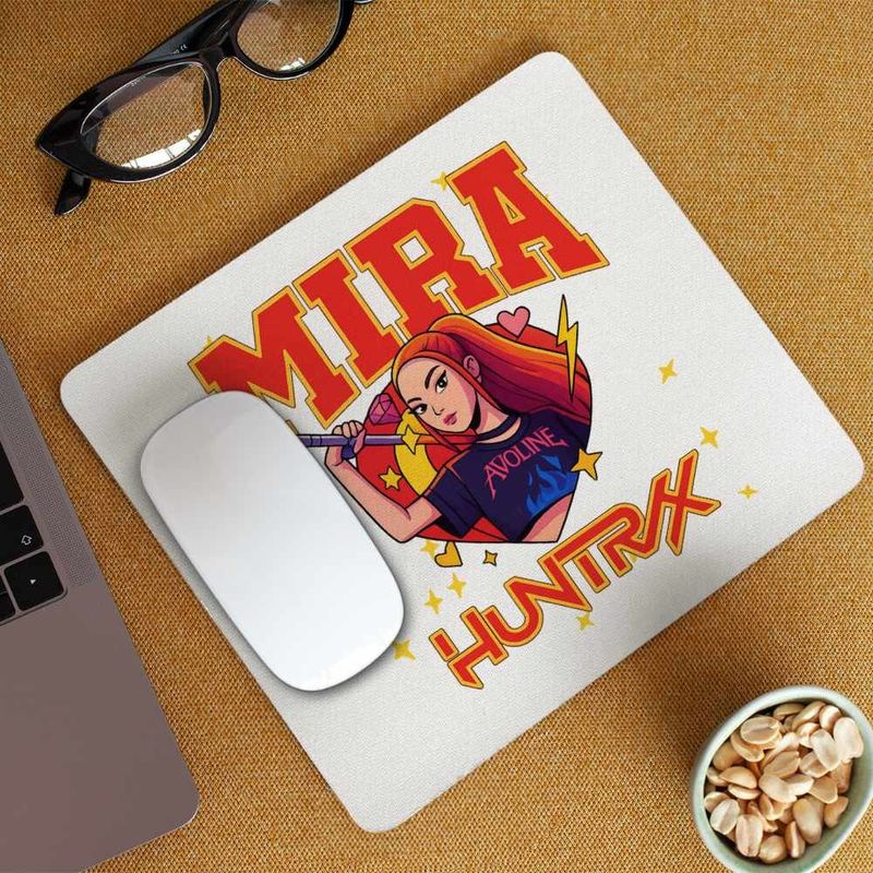 PC, gaming si accesorii - Periferice PC - Mousepad - Mousepad Huntrix Mira Avoline Kpop CoolTrend, 21x19cm - Infinity.ro