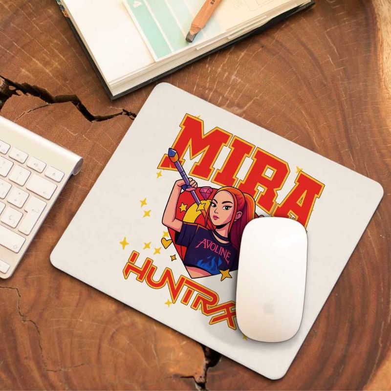 PC, gaming si accesorii - Periferice PC - Mousepad - Mousepad Huntrix Mira Avoline Kpop CoolTrend, 21x19cm - Infinity.ro