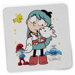 PC, gaming si accesorii - Periferice PC - Mousepad - Mousepad Hilda Casa Padure Pisica Twig Vulpe, 21x19cm - Infinity.ro