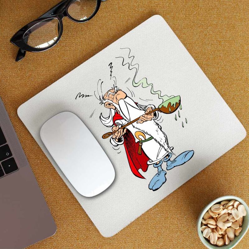 PC, gaming si accesorii - Periferice PC - Mousepad - Mousepad Getafix Asterix Obelix Cleopatra, CoolTrend, 21x19cm - Infinity.ro