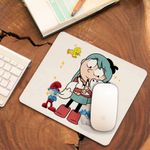 PC, gaming si accesorii - Periferice PC - Mousepad - Mousepad Hilda Casa Padure Pisica Twig Vulpe, 21x19cm - Infinity.ro