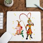 PC, gaming si accesorii - Periferice PC - Mousepad - Mousepad Sun Wukong King Monkey Antic, 21x19cm - Infinity.ro